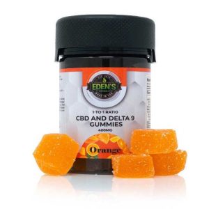 1:1 CBD and Delta 9 Gummies 400 mg