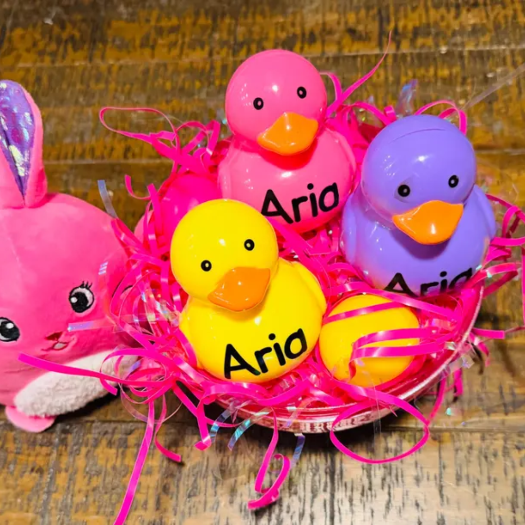 Duck Shaped Easter Eggs