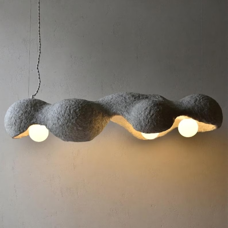Handcrafted Eco Lamp Paper Design
